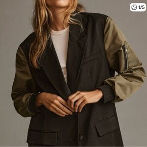 Dolan Black and Olive Blazer